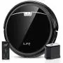 ILIFE A4s Pro Robot Vacuum, 2000Pa Max Suction, ElectroWall, Remote Control, Slim, Thin, Quiet, Self-Charging, Smart, Ideal for Hard Floor to Medium Carpet, Black