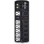 CyberPower BRG1500AVRLCD Intelligent LCD UPS System, 1500VA/900W, 12 Outlets, AVR, Mini-Tower, 5-Year Warranty,Black
