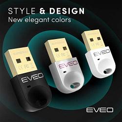USB Bluetooth Adapter for PC - Bluetooth Dongle for PC Windows 10/8/7 - PC to Bluetooth Adapter - Bluetooth USB Receiver 4.0 for Computer/Laptop