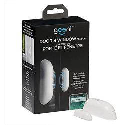 Geeni Smart Door and Window Sensors, White – No Hub Required – Wireless Design, Instant Alerts, Requires 2.4 GHz Wi-Fi
