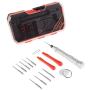 Electronic Repair Tech Tool Kit-15 Piece Set with Precision Screwdriver, Bits, Suction Cup and More For Repairing Cell Phone/Tablet/Laptop By Stalwart