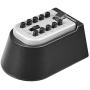 Amazon Basics Wall Mounted Key Storage Box - Push Button Combination Lock - Black