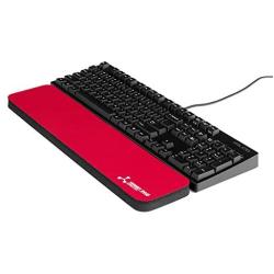 Grifiti Fat Wrist Pad 17 Red 4 X 17 X 0.75 Inch Wrist Rest for Standard and Mechanical Keyboards New Materials