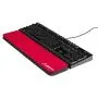 Grifiti Fat Wrist Pad 17 Red 4 X 17 X 0.75 Inch Wrist Rest for Standard and Mechanical Keyboards New Materials