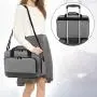 Luxja Projector Case, Projector Bag with Protective Laptop Sleeve, Projector Carrying Case with Accessories Pockets, Large(16 x 11.5 x 5.75 Inches), Gray