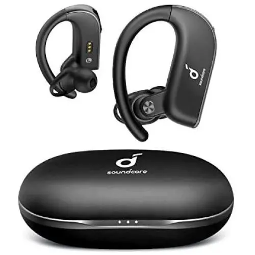 Anker Soundcore Spirit X2, True Wireless Earbuds, Body-Moving Bass, IP68 Sweatproof, 36H Playtime, Fast Charge, Secure Earhooks, Bluetooth 5, CVC 8.0 Clear Calls, Sports Earphones for Gym, Sport Anker Soundcore Spirit X2, True Wireless Earbuds, Body-Moving Bass, IP68 Sweatproof, 36H Playtime, Fast Charge, Secure Earhooks, Bluetooth 5, CVC 8.0 Clear Calls, Sports Earphones for Gym, Sport