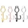 No Touch Door Opener (4 PC) | Clean Keys Button Pusher Stylus | Touchless Hands Free Sanitary Germ Utility Tool for Germaphobe | EDC Keychain | No Contact Handle | Multiple Opener
