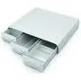 Mind Reader PC, Laptop, IMAC Monitor Stand and Desk Organizer, Silver