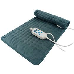 Heating Pad, Electric Heat Pad for Back Pain and Cramps Relief - Electric Fast Heat Pad with 6 Heat Settings -Auto Shut Off- Machine Washable (24‘’×12‘)