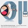 EverAct Compatible Bands for Samsung Galaxy Watch Active / Active 2 & Galaxy Watch 3 40mm / 41MM / 42mm / 44mm, Gear S2 Classic / Gear Sports (20MM)(12pack Small) Gold Buckle EverAct Compatible Bands for Samsung Galaxy Watch Active / Active 2 & Galaxy Watch 3 40mm / 41MM / 42mm / 44mm, Gear S2 Classic / Gear Sports (20MM)(12pack Small) Gold Buckle