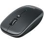 Logitech M557 Bluetooth Mouse – Wireless Mouse with 1 Year Battery Life, Side-to-Side Scrolling, and Right or Left Hand Use with Apple Mac or Microsoft Windows Computers and Laptops, Gray
