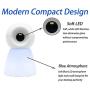 TEEMI TMSL-73 Handsfree Barcode Scanner 1D 2D QR UPC Digital Codes Scanning CMOS Imager for Retail Checkout POS Inventory Shipping Tracking (White)