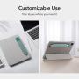 ESR Pencil Holder Compatible with Pencil (1st and 2nd Gen), Elastic Pocket [Stylus Pens Protected and Safe] Pouch Adhesive Sleeve Attached to Case for Stylus Pens - Forest Green