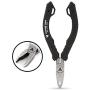 VAMPLIERS Worlds Best Pliers, Solder Sucker, Screw Extraction mini Plier+Needle Nose+Long nose & mini Nippers ESD Safe for IT/iPhone/Mac & PC/Electronic Repair (5'' Mini Screw Extraction Pliers)