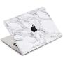 Timocy Hard Case Compatible with MacBook Pro 13 Inch – Marble Laptop Case with Keyboard Cover, Screen Protector, Touch Pads Sticker – Enhanced Protection – Gorgeous Designs,Alabastrine Marble