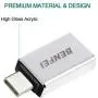 USB C to USB 3.0 Adapter, Benfei 3 Pack USB C to A Male to Female Adapter Compatible with MacBook 2018 2017 2016, Samsung Galaxy Note 8, Galaxy S8 S8+ S9, Google Pixel, Nexus, and More - Silver