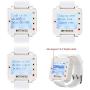 Retekess T128 Wireless Caregiver Pager,Long Distance Nursing Calling,Restaurant Pager System,USB Rechargeable Watch Pager for Elderly,Guset,Waiter