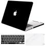 MOSISO Case Only Compatible with MacBook Pro Retina 13 inch (Models: A1502 & A1425) (Older Version Release 2015 - end 2012), Plastic Hard Shell Case & Keyboard Cover & Screen Protector, Black