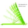 Baobeir Mesh Ventilated Adjustable Laptop Stand for Laptop/Notebook/iPad/Fire 7/Fire 8/Fire 10/Samsung Tab/Tablet and More (Green)