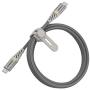 OtterBox Performance Plus Fast Charge Cable USB-C to USB-C  3.3FT - Silver (78-80256)