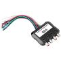 Acouto 4-channel car audio, Car Stereo Subwoofer 4 Channel High to Low Audio Converter with Power Amplifier Control Wire