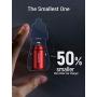 Car Charger, AINOPE 4.8A All Metal Car Charger Adapter Mini Flush Fit USB Car Charger Dual Port Charging Compatible with iPhone 12/11 pro/XR/x/7/6s, iPad Air 2/Mini 3, Note 9/Galaxy S10/S9/S8-Red
