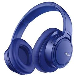 Mpow H7 Bluetooth Headphones, Comfortable Over Ear Wireless Headphones, HiFi Stereo Headset, Wireless Wired Mode, CVC6.0 Microphone for Kids, Adults, Cellphone, Online Class, Home Office, PC