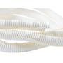 Gardner Bender FLX-3810W, White Split Flex Tubing, ⅜ inch x 10 ft