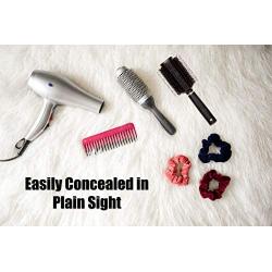 Diversion Safe Hair Brush by Stash-it, Can Safe to Hide Money, Jewelry, or Valuables with Discreet Secret Removable Lid and Bonus Smell Proof Bag, New 2019 Version