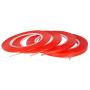 Kaisiking 2mm / 3mm / 5mm / 10mm x 25M Clear Heat Resistant Double Sided Tape Roll Strong Adhesive Sticker Tape Compatible for Cell Phone, iPhone iPad, iMac, Electronic LCD Touch Screen Repair