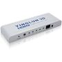 YINGLUN 5x1 HDMI Switch Support Full HD 1080P and 3D with IR Wireless Remote and AC Power Adapter HDMI1.4（5 inputs 1 output