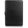 Se7enline 2019/2020 MacBook Pro Case 16 inch PU Leather Carrying Book Folio Protective Sleeve Cover & TPU Keyboard Cover for MacBook Pro 16-inch Retina Display with Touch Bar Model A2141, Black