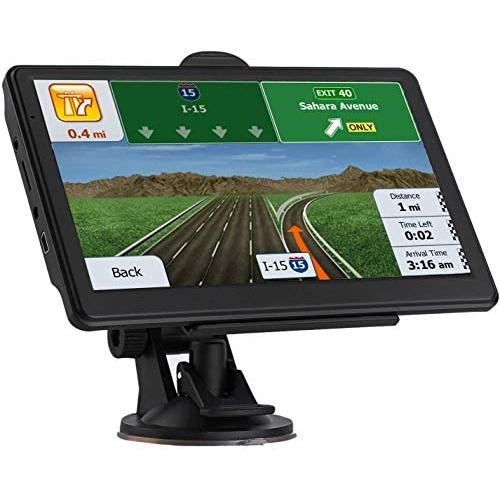 GPS Navigation for car, Latest 2021 Map 7-Inch HD Touch Screen 256-8GB Navigation System, with Voice Guidance and Speed ​​ Warning, Lifetime Free Map Updateree Updates