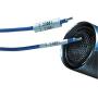 Brady Authentic (M21-187-C-342) PermaSleeve Heat Shrink Tubing for Control Panels, Electrical Panels and Wire Harness Labeling, Black on White material - Designed for BMP21-PLUS and BMP21-LAB Label Printers, .335'' Width, 7 Length