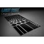 LightDims Original Strength - Light Dimming LED Covers and Light Dimming Sheets for Routers, Electronics and Appliances and More. Dims 50-80% of Light, in Minimal Packaging.