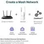 TP-Link AX1500 WiFi Extender Internet Booster, WiFi 6 Range Extender Covers up to 1500 sq.ft and 25 Devices,Dual Band up to 1.5Gbps Speed, AP Mode w/Gigabit Port, APP Setup, OneMesh Compatible(RE505X)