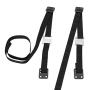 Safety 1st TV & Furniture Safety Straps, Black, Multi, 2 Straps