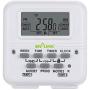 BN-LINK 7 Day Heavy Duty Digital Programmable Dual Outlet Timer - 2 Independently Programmable Grounded Outlets, 8 ON/Off Programs, Heavy Duty Electrical Timer Switch, 3 Prong, 15A/1875W