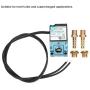 3 Port Mac Valve, DC12V 5.4W 3 Port Boost Control Solenoid Valve for Boost Controller 35A-AAA-DDBA-1BA