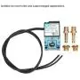 Akozon 3 Port Mac Electronic Boost Control Solenoid Valve 35A-AAA-DDBA-1BA DC12V 5.4W Aluminum Alloy Valve