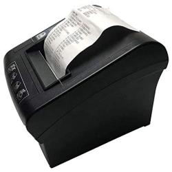 80mm Thermal Receipt Printer,NETUM WiFi POS Printer with Auto Cutter, USB Serial Ethernet LAN Port Support Cash Drawer ESC/POS