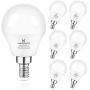 Ceiling Fan Light Bulb E12 LED Bulb 4000K Natural Daylight Candelabra LED bulb 60 Watt Equivalent Hansang Chandelier Light Bulbs A15 Shape Candelabra Base for Ceiling Lights,600LM, Non-Dimmable 6 Pack