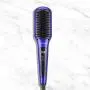 Head Kandy Straightening Brush The One Upper with Tourmaline Infused Ceramic Plating - For All Hair Types: Fine, Thick, Wavy - Anti-Scald Technology - Heats up in only 60 seconds-Mint