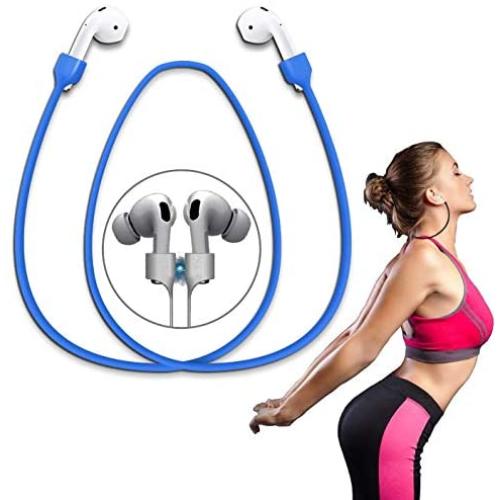 Airpods Strap Magnetic Super Strong Cord Anti-Lost Leash Sports String - Accessories for Airpods PRO/2/1(Blue)