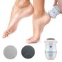 Electric Adsorption Foot Grinder, Pedicure Foot Care Tools, Speed Callus Remover for Dead Hard Cracked Dry Skin (Foot Grinder White)