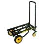 Rock-N-Roller R8RT (Mid) 8-in-1 Folding Multi-Cart/Hand Truck/Dolly/Platform Cart/34'' to 52'' Telescoping Frame/500 lbs. Frame Capacity, Black