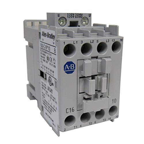100-C1610 B,AB CONTACTOR Ser B,3 Pole, 16 AMP, 110 50HZ 120V 60HZ 100-C16D10