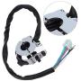 Suuonee Motorcycle Handlebar Switch,Motorcycle Function Switch Horn Turn Signal Switch Blinker Switchs For 22mm Handlebar