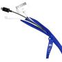 NEET 36 inch Cord Organizers, Cable Management Sleeve, Power Wire Cover Strip, Cord Hider Ties, Cloth Cord Cover, Zippered Cord Wrap Keeper, USB Charging Wire Protector, Blue