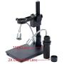 HAYEAR 16MP HDMI 1920x1080P Resolution Digital HD Microscope Camera 5X- 300X Magnification Optical Lens Bracket with Illumination Portable